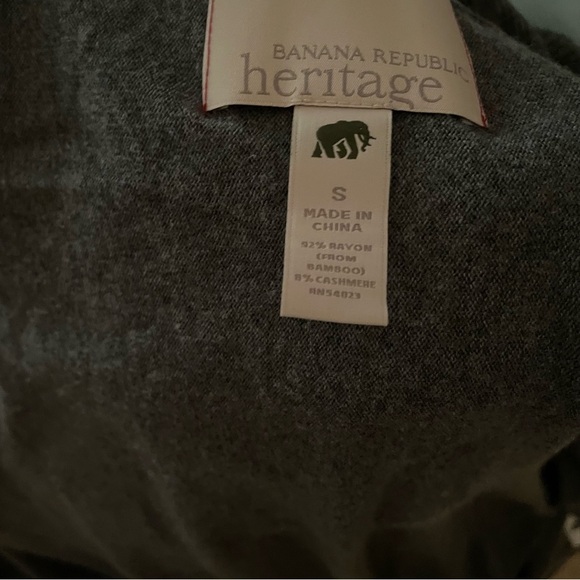 Banana Republic Heritage Open Front Cardigan Dolman Sleeves Cashmere Blend Small - Picture 2 of 5